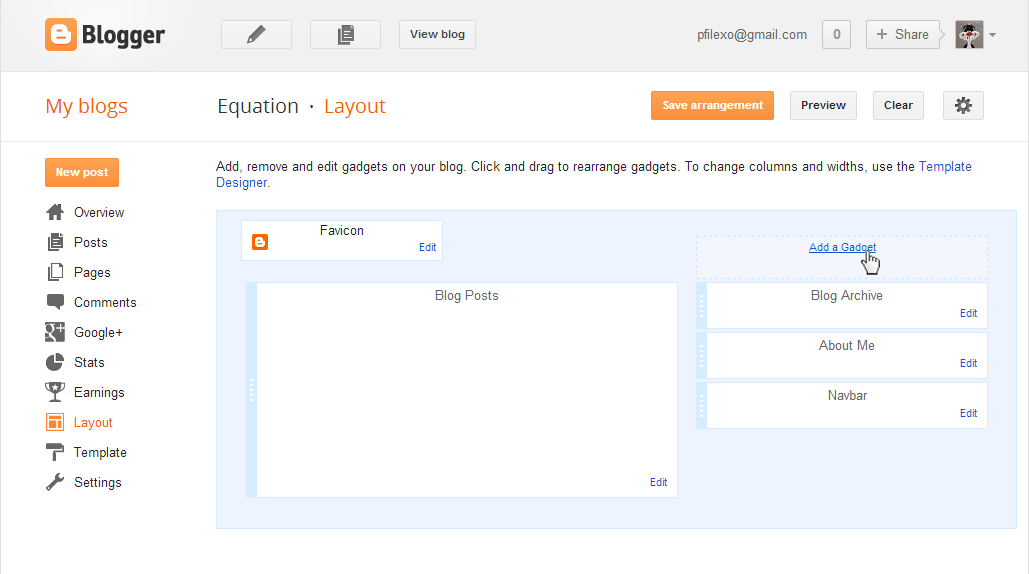 layout